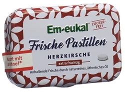 Em-eukal pastilles fraîches coeur cerise sans sucre