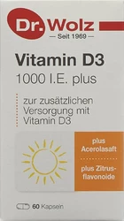 Dr. Wolz Vitamin D3 1000 I.E. plus Kapsel