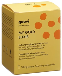 goovi MY GOLD ELIXIR Teeaufgusspulver präbiotisch