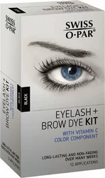 SMISS O PAR Augenbrauen- und Wimpernfarbe schwarz
