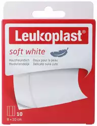 Leukoplast soft white 8x10cm
