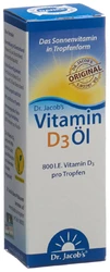 Dr. Jacob's Vitamin D3 Öl