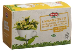morga Lindenblüten Tee mit Hülle Bio