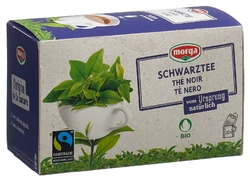 morga thé noir avec pelliante bio fairtrade bourgeon