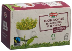 morga Rooibusch Tee mit Hülle Bio Fairtrade Knospe