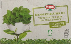 morga Brennesselblätter Tee mit Hülle Bio Knospe
