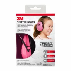 3M Peltor Kapselgehörschutz für Kinder 87-98 dB pink