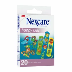 3M Nexcare Kinderpflaster Happy Kids 1.9x7.2cm