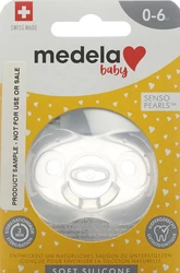 medela Baby Nuggi Soft Silicone 0-6 Transparent