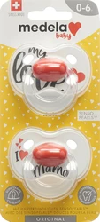 medela Baby Sucette Original 0-6 Signature Love