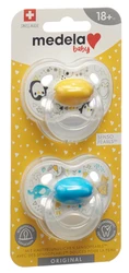 medela Baby Nuggi Original 18+ Gelb Blau