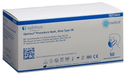 promedical Hygienemaske Typ IIR mit Earloops blau unsteril
