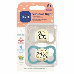 MAM Supreme Night Nuggi Silikon 6-16 Monate