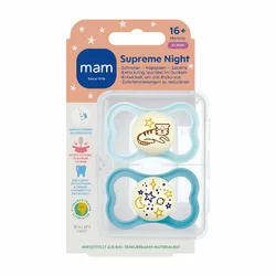 MAM Supreme Night Nuggi Silikon 16-36 Monate