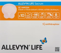 ALLEVYN LIFE SACRUM Silikon-Schaumverband 17.2x17.5cm