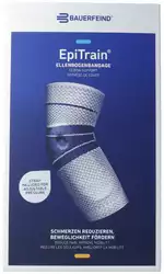 BAUERFEIND EpiTrain Aktivbandage Grösse 3 mit Gurt beige