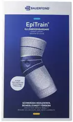BAUERFEIND EpiTrain Aktivbandage Grösse 2 mit Gurt titan