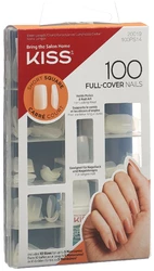 KISS Plain nails - full cover and tips Short Square