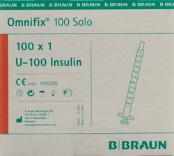 B. Braun Omnifix 100 Insulin 1 ml solo L