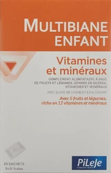 MULTIBIANE Kinder Vitamine und Mineralstoffe Pulver