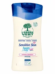 L'ARBRE VERT Öko Duschcreme Sensitive Skin deutsch/französisch