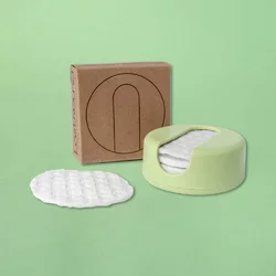LastRound Wiederverwendbare Wattepads grün