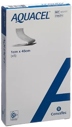 AQUACEL Hydrofiber Tamponaden 1x45cm starke Fasern