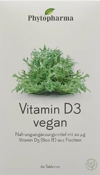 Phytopharma Vitamin D3 Tablette vegan