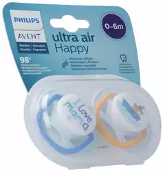 Philips Avent Schnuller ultra air collection happy 0-6M Boy Mama/Boot