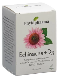 Phytopharma echinacea + vitamine D3 caps