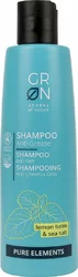 GRN PURE Shampoo Anti-Fett Zitronenmelisse & Meersalz