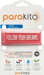 parakito Armband Erwachsene Follow your Dreams fuchsia