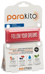 parakito Armband Erwachsene Follow your Dreams fuchsia