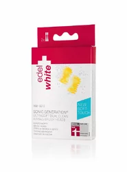 edel+white Sonic Dual Clean Ultrasoft têtes brosse à dents G8+