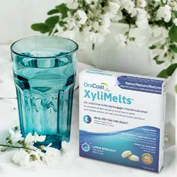 XyliMelts Hafttabletten gegen Mundtrockenheit Nature ohne Minze
