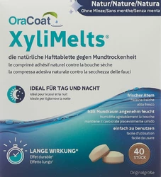 XyliMelts pastilles adhérentes pour la bouche sèche natures sans menthe