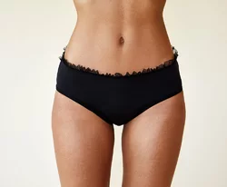 Sisters Republic Höschen Colette S schwarz absorption medium