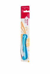 edel+white Flosserbrush To Go Soft Reisezahnbürste