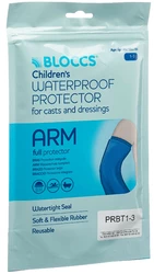 Bloccs Bad und Dusche Wasserschutz für den Arm 17-28/43cm Kind