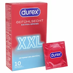durex Gefühlsecht XXL Präservativ