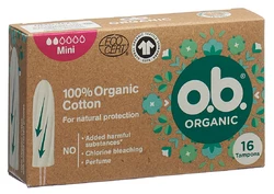 o.b. rganic Mini