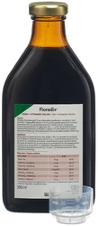 Salus Floradix VEGAN Fer + vitamines