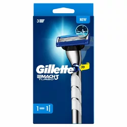 Gillette Mach3 rasoir Turbo 3D avec 1 lame