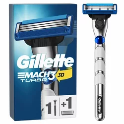 Gillette Mach3 Rasierapparat Turbo 3D mit 1 Klinge