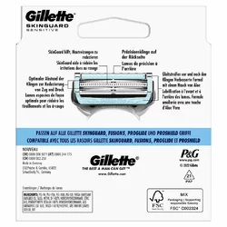 Gillette SkinGuard Sensitive Systemklingen (n)