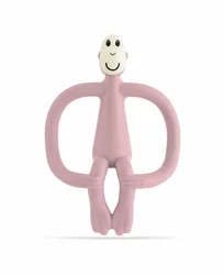MATCHSTICK MONKEY Teething Toy dusty pink