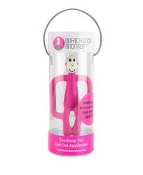 MATCHSTICK MONKEY Teething Toy pink