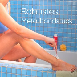 Gillette Venus Deluxe Smooth Rasierapparat Sensitive Rosegold mit 1 Klinge