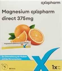 Magnesium Axapharm direct Sticks 375 mg