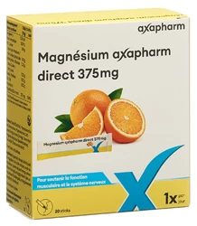 Magnesium Axapharm direct Sticks 375 mg
